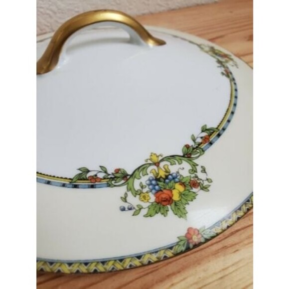 Noritake Barcelona Round Covered Vegetable Bowl ~~LID ONLY~~ 7 1/4" Replacement - Picture 4 of 8